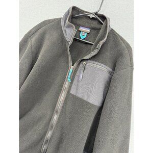 Patagonia Synchilla Jacket Mens XL Black Fleece Hiking Lightweight 22991